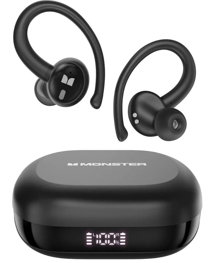 

Наушники беспроводные Monster N-lite 216 (MH22262) 123307-00 TWS, чёрные, N-lite 216 (MH22262)