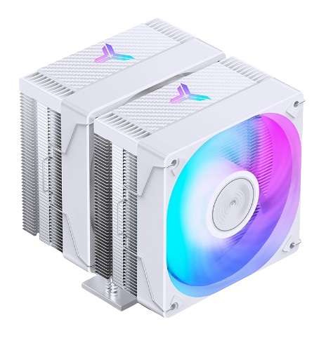 

Кулер JONSBO CR-3000E(Color) White LGA1851/1700/1200/115X/AM5/AM4 (TDP 260W, 2*120mm, 600-1600rpm, 72.23CFM, 34dBa, 4-pin PWM), CR-3000E(Color) White
