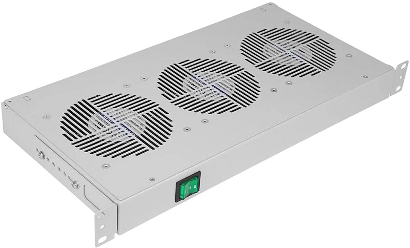 

Вентиляторный модуль ССД 130411-00985 3 вентилятора с термодатчиком 35С ВМ-3-19"-Ш со шнуром, 130411-00985