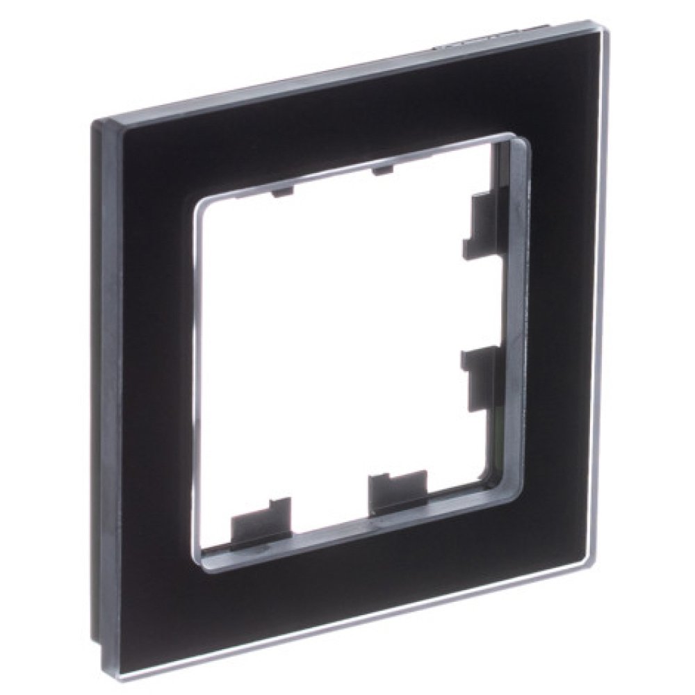 

Рамка одинарная Systeme Electric ATN361001 AtlasDesign NATURE Натуральное стекло Черный, ATN361001