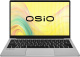 фото Ноутбук OSIO FocusLine F140a-007 14" (AMD Ryzen 5, 16Гб DDR4, SSD 512 Гб, Radeon Graphics, Windows 11 Домашняя) Серый [F140a-007]