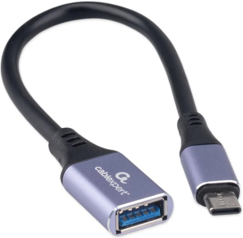 Изображение товара Адаптер Cablexpert A-USB3C-OTGAF-02 для USB Type-C устройств, быстрая передача