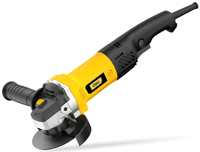 

Шлифовальная машина угловая Deli DL-JM125-E3 сетевая (1100Вт, 125мм, 11000об/мин, картон), DL-JM125-E3