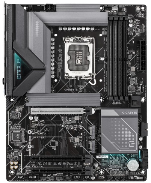 

Материнская плата ATX GIGABYTE B860 EAGLE WIFI6E (LGA1851, B860, 4*DDR5 (9066), 3*PCIe, 3*M.2, 4*SATA 6G RAID, BT, WiFi, USB 3.2, 4*USB 2.0, HDMI, DP), B860 EAGLE WIFI6E