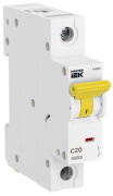фото Автоматический выключатель IEK MI-M10N-1-C020