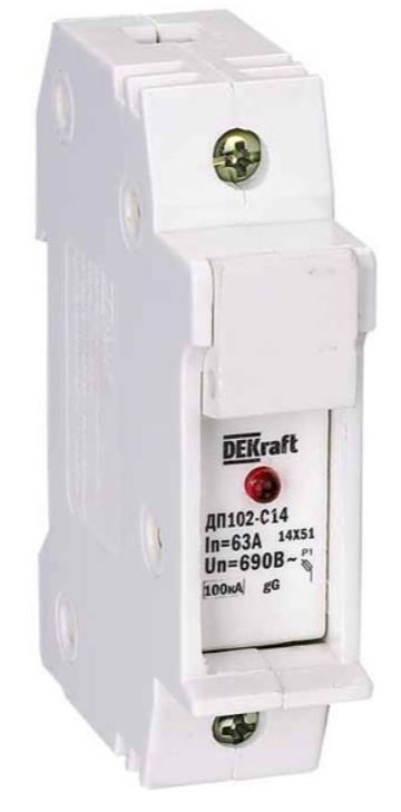 Держатель предохранителя DEKraft 21386DEK