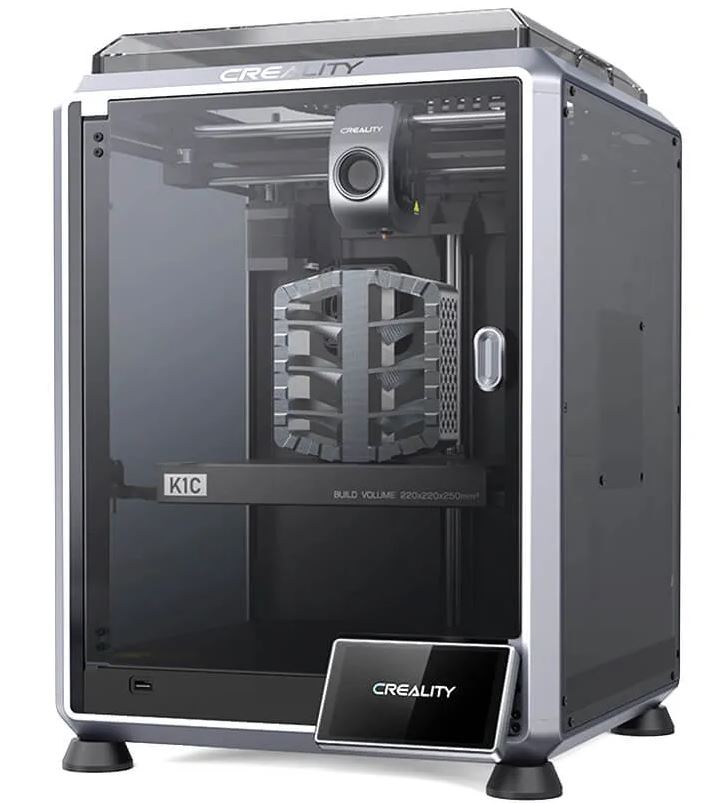 

3D принтер Creality К1С размер области печати 220х220х250 мм, К1С