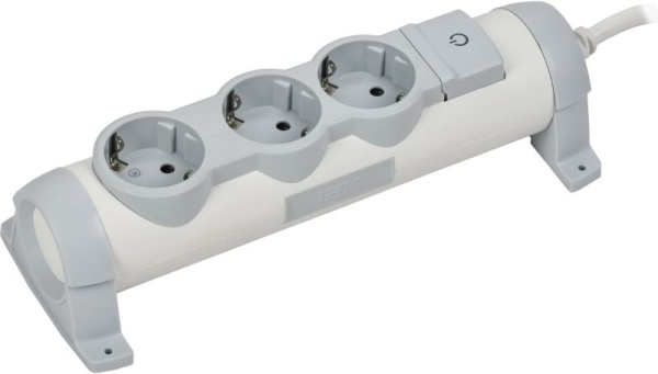 Изображение товара Удлинитель IEK COMFORT У03К с 3 розетками и длиной 5 м
