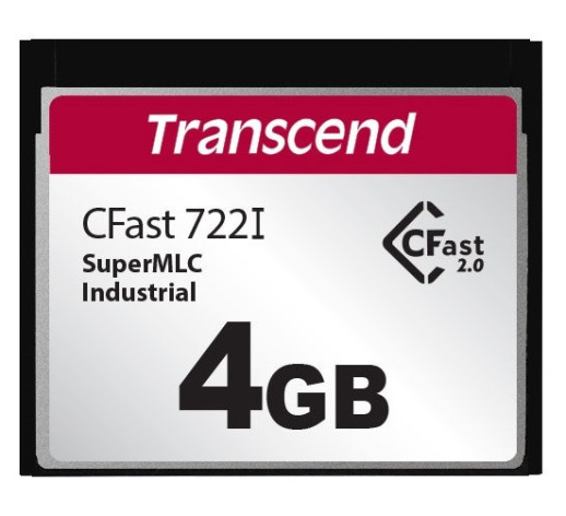 Изображение товара Промышленная карта памяти Transcend TS4GCFX722I 4 ГБ USB 3.0 высокая надежность