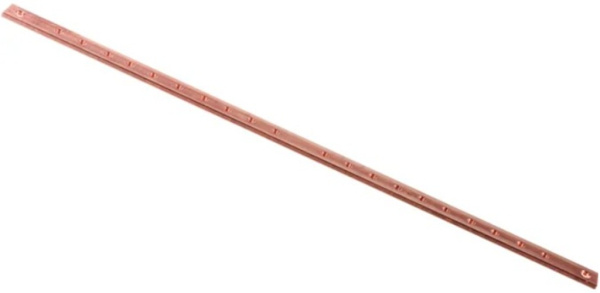 Изображение товара Медная шина заземления SYSMATRIX GR 0022.001 19" с изоляторами и проводами