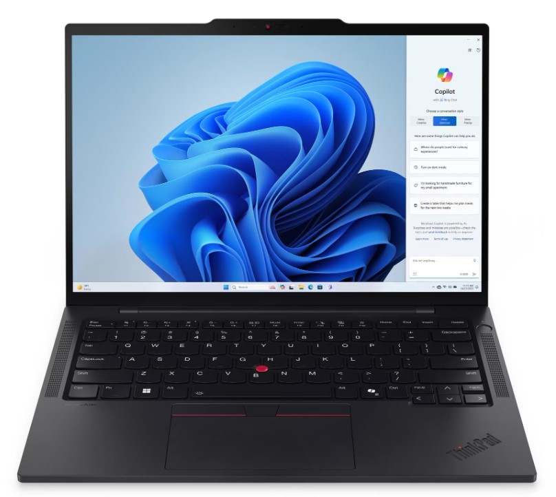 

Ноутбук Lenovo ThinkPad T14s Gen 5 21LTS2JY00 U7-155U/16GB/512GB SSD/Arc Graphics/14" IPS/Wi-Fi/BT/Cam/noOS/black, ThinkPad T14s Gen 5
