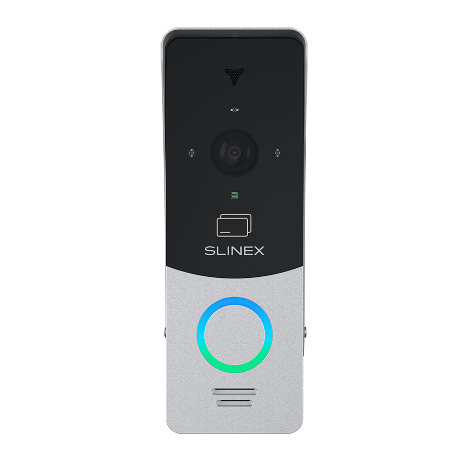 

Вызывная панель Slinex ML-20CRHD (серебро + чёрный) AHD/CVBS со встроенным контроллером и считывателем бесконтактных карт EM-Marin, ML-20CRHD (серебро + чёрный)