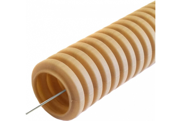 Изображение товара Гофрированная труба Промрукав ПВХ легкая 350 Н 10 м PR01.0049