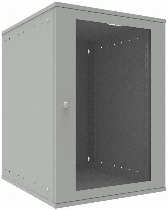 

Шкаф настенный 19", 15U SNR SNR-TWC-15-GDL телекоммуникационный 15U, 523х600х732мм серия LITE (стеклянная дверь), SNR-TWC-15-GDL