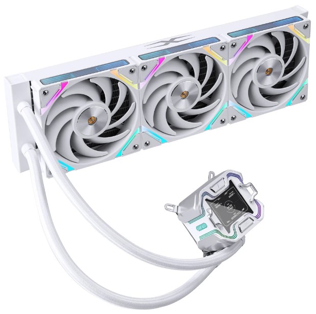 

Система охлаждения жидкостная 1STPLAYER X-360 White (3*120mm,), X-360 White