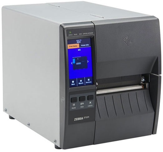 

Термопринтер Zebra ZT231 TT 4", 203 dpi, Tear, EU/UK Cords, USB, Serial, Ethernet, BT, USB Host, EZPL, ZT231