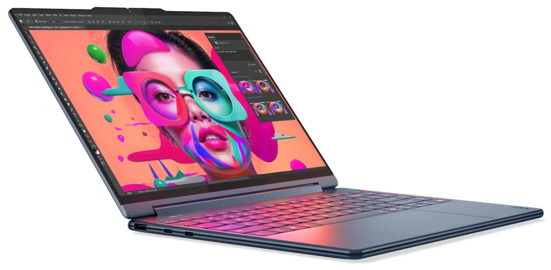 

Ноутбук Lenovo Yoga 9 14ILL10 83LC0055RK U7-258V/32GB/1TB SSD/Intel Arc 140V/14" OLED Touch 2.8K/WiFi/BT/Cam/Win11Home/blue, Yoga 9 14ILL10