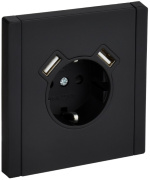 фото Розетка IEK FP-R14-16-U21-D31-M-K02