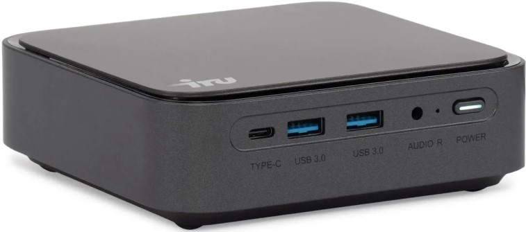 

Неттоп iRu Tactio 310TLCN 2136303 i3-1115G4/16GB/256GB SSD/UHD Graphics/GbitEth/WiFi/BT/Cam/Win11Pro/Черный, Tactio 310TLCN