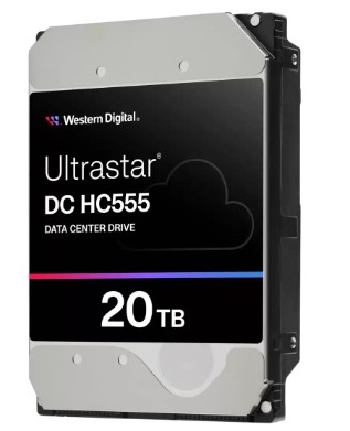

Жесткий диск 20TB SAS 12Gb/s Western Digital Ultrastar HC555 WUH722020CL5204 3.5" 7200rpm 512MB, Ultrastar HC555