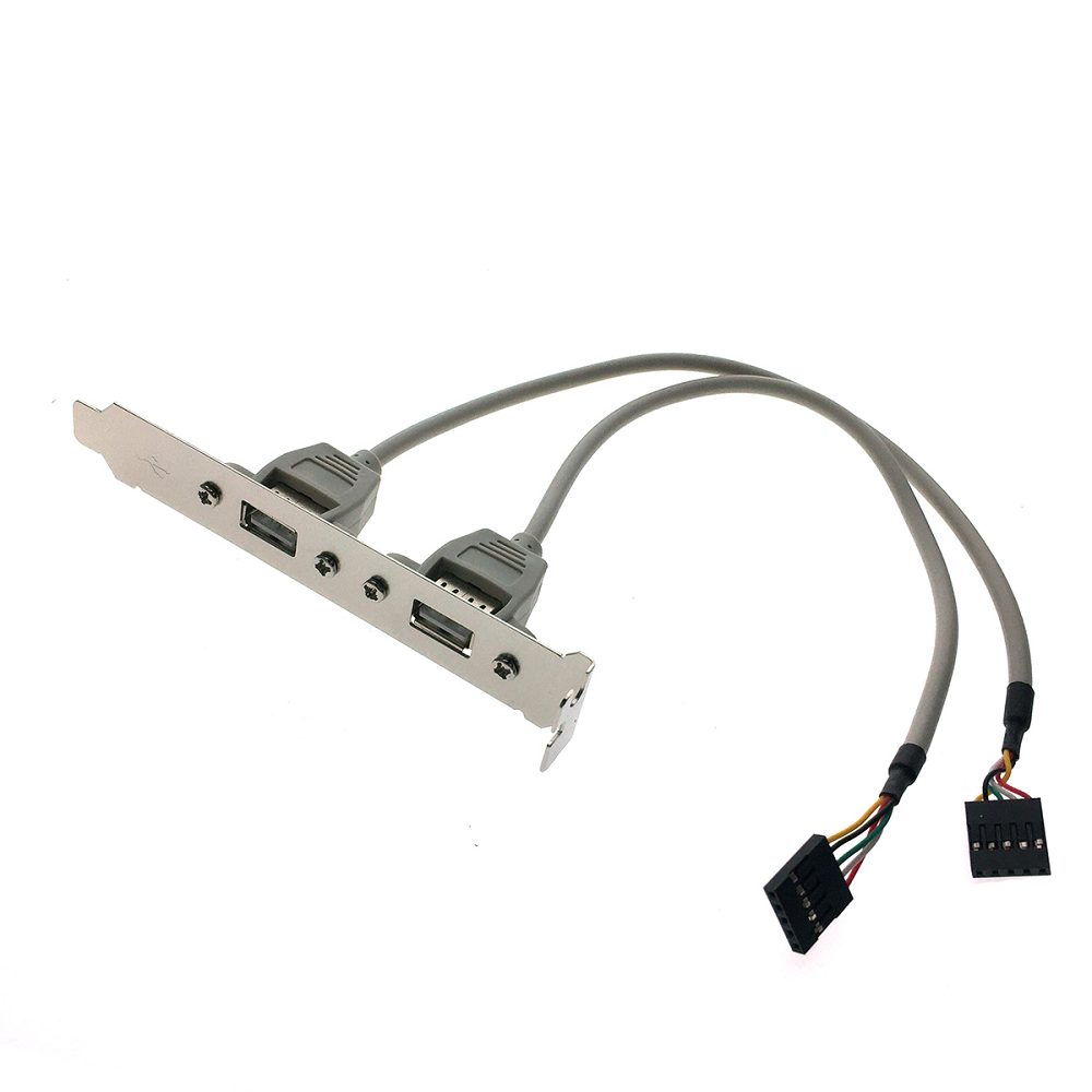 

Планка Espada EBRCT-2PrtUSB2 в корпус USB2.0 -2 порта, EBRCT-2PrtUSB2