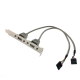 фото Планка  Espada EBRCT-2PrtUSB2