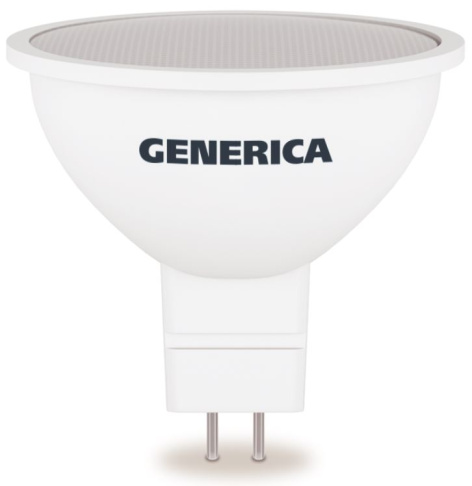 Изображение товара Лампа светодиодная GENERICA LL-MR16-08-230-40-GU5-G