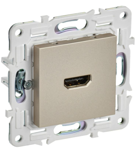 Изображение товара Розетка HDMI IEK SK-H10-K37 для качественного подключения устройств