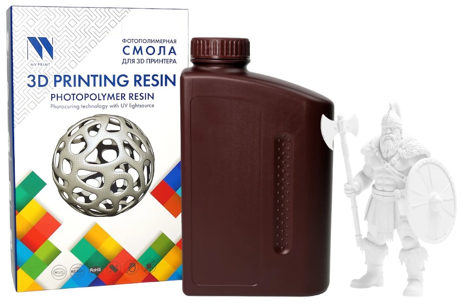 Фотополимерная смола NVP NV-3D-ABS-L-RESIN-WHITE
