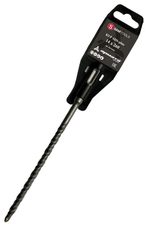 

Бур по бетону ООО САМ SAMC-008114260 SDS-plus 14x260 АРМАТА, SAMC-008114260