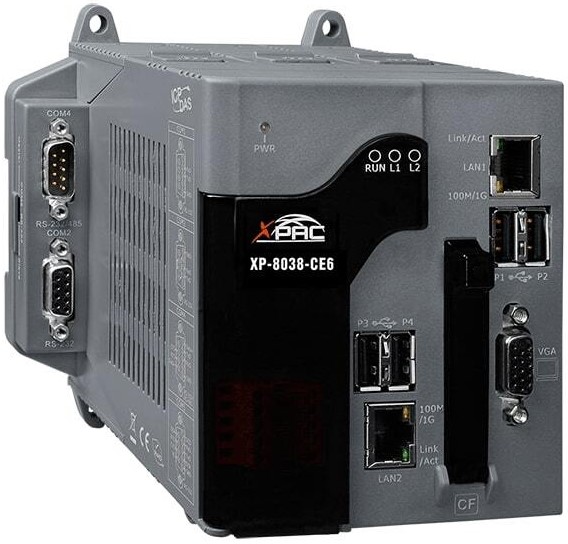 

Контроллер ICP DAS XP-8038-CE6 x86 1ГГц, 2Гб DDR3 SDRAM, 32Гб Flash, 3xRS-232, 1xRS-485, 1xRS-232/485, VGA, 2xEthernet, без слота расширения, Windows, XP-8038-CE6