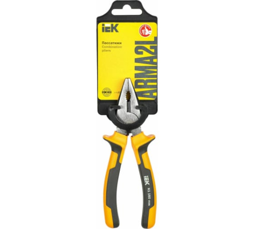 Изображение товара Пассатижи IEK A2L3-PL10-K1-160 универсальный ручной инструмент