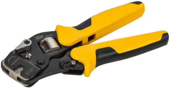 Изображение товара Клещи обжимные IEK ARMA2L 3 для опрессовки кабельных наконечников