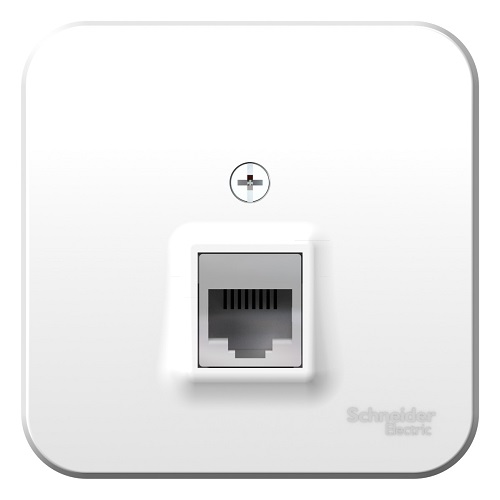 

Розетка Schneider Electric BLNIA045001 компьютерная RJ45, кат.5E, изолир. пластина (белый) наруж, BLNIA045001
