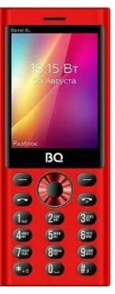 фото Мобильный телефон  BQ 2832 Barrel XL Red+Black в Уфе