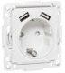 фото Розетка с заземлением с 2 USB  EKF EYR16-2USB-typeA в Челябинске