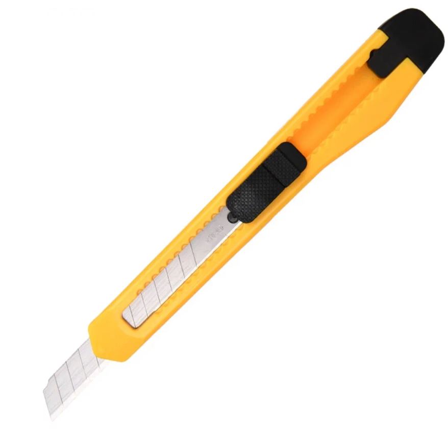 

Нож Deli DL009H технический 9мм, ударопрочный корпус, DL009H