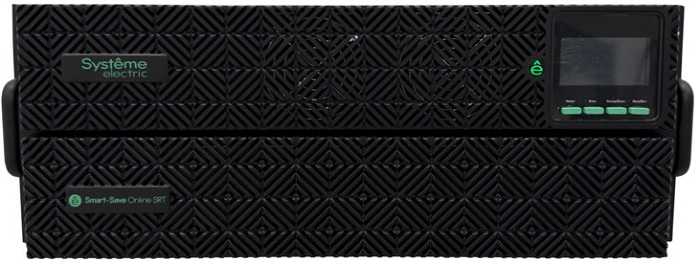 

Источник бесперебойного питания Systeme Electric SRTSE8KRTXLIG2 Smart-Save Online SRT 8000 ВА/Вт, 230В,1:1,5U,RT, клеммы, 2 коробки, SRTSE8KRTXLIG2