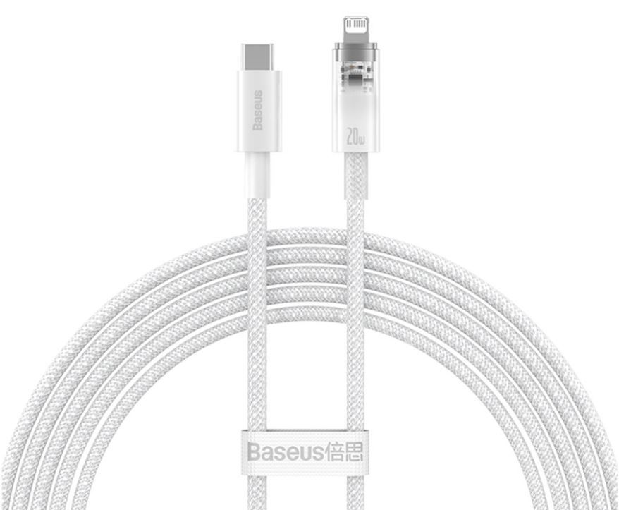 

Кабель интерфейсный Baseus CATS010302 Explorer 2m White, CATS010302