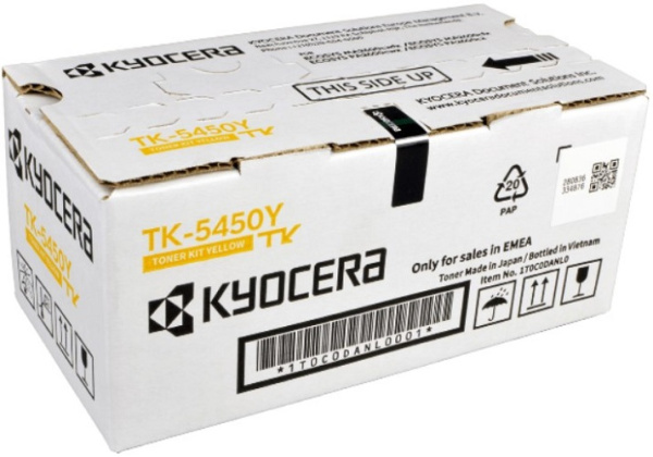 Изображение товара Тонер-картридж Kyocera TK-5450Y желтый для лазерных МФУ и принтеров