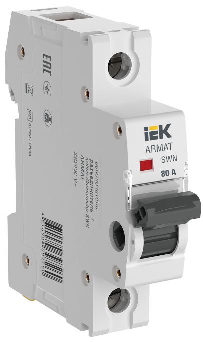 Выключатель-разъединитель IEK AR-SWN-1-080