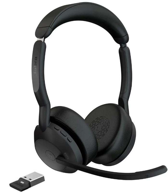 

Гарнитура беспроводная Jabra Evolve2 55 25599-999-989 Link380а MS Stereo Stand, Evolve2 55
