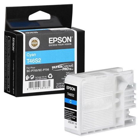 Изображение товара Тонер-картридж Epson T46S Голубой
