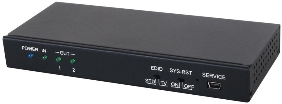 

Усилитель-распределитель Cypress CPRO-U2T 1:2 HDMI 2.0 4K с HDCP 1.4, CPRO-U2T