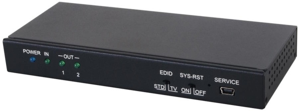 Изображение товара Усилитель-распределитель HDMI Cypress CPRO-U2T 4K 2 выхода 3D