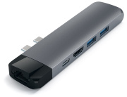 фото Концентратор Satechi Aluminum Type-C Pro Hub Adapter with Ethernet