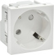 фото Розетка с заземлением IEK PR-KK40D-RSZH-2-2-45-K01 в Уфе