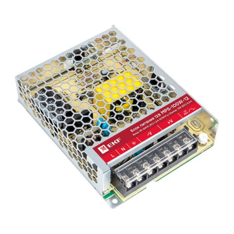 Изображение товара Блок питания EKF mps-100w-12 для светодиодов 12 В 100 Вт импульсный