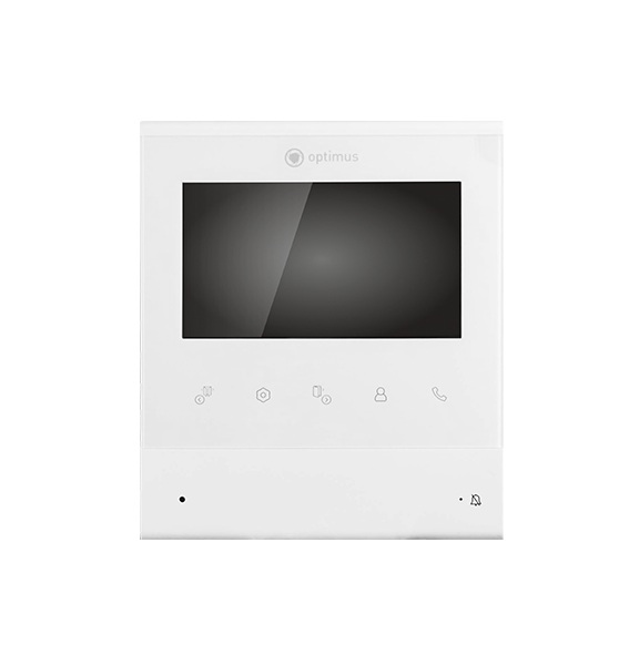 Видеодомофон Optimus Life DM-14B (w)