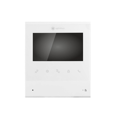Видеодомофон Optimus Life DM-14B (w)